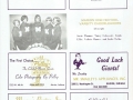 Marion Giants football game advertisements