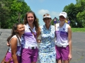 Jackie Gallagher-Smith and MHS golfers