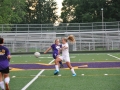 Giant Challenge girls soccer game