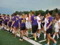 Giant Challenge girls soccer game