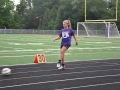 Giant Challenge girls soccer game