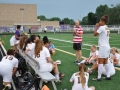 Giant Challenge girls soccer game