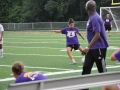 Giant Challenge girls soccer game