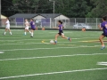 Giant Challenge girls soccer game