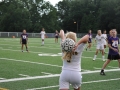 Giant Challenge girls soccer game