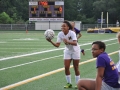 Giant Challenge girls soccer game
