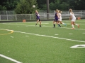 Giant Challenge girls soccer game