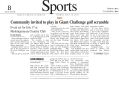 Giant Challenge: Golf Scramble